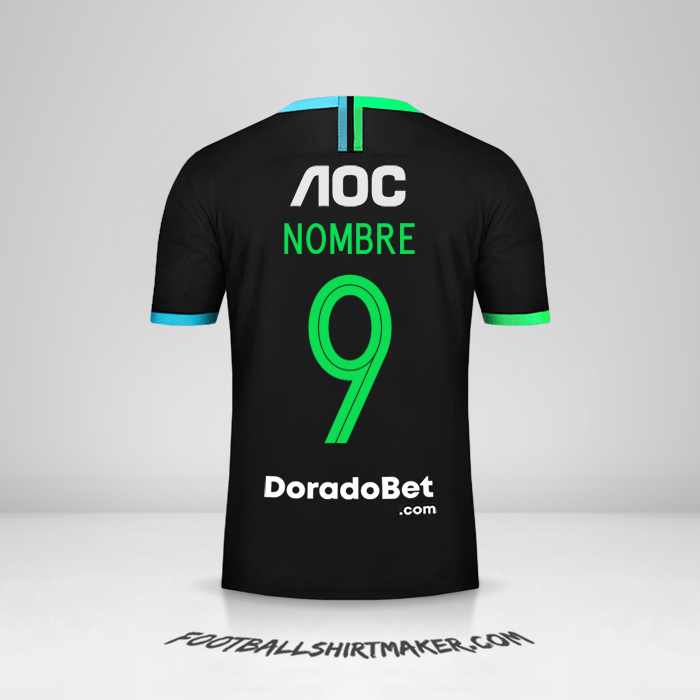 Jersey Club Alianza Lima 2020 Visita -  nombre - 9