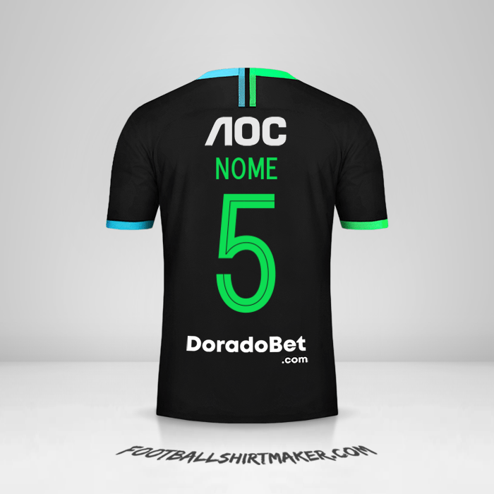 Camisa Club Alianza Lima 2020 Alternativa -  nome - 5