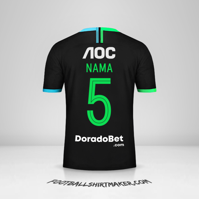 Jersey Club Alianza Lima 2020 Alternatif -  nama - 5