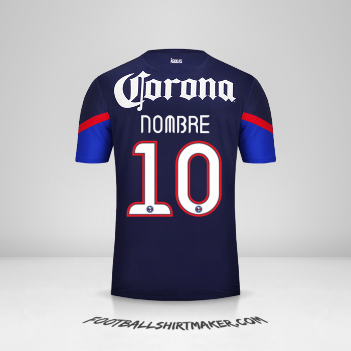 Jersey Club America 2012/13 Visita -  nombre - 10