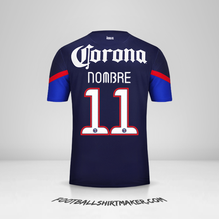 Jersey Club America 2012/13 Visita -  nombre - 11