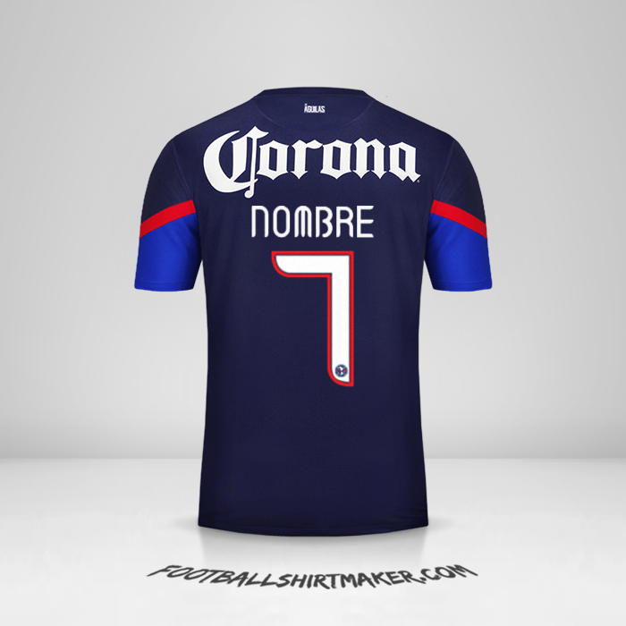 Jersey Club America 2012/13 Visita -  nombre - 7