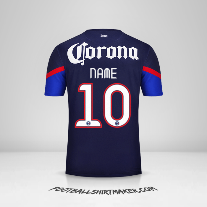 Trikot Club America 2012/13 Auswärts -  name - 10