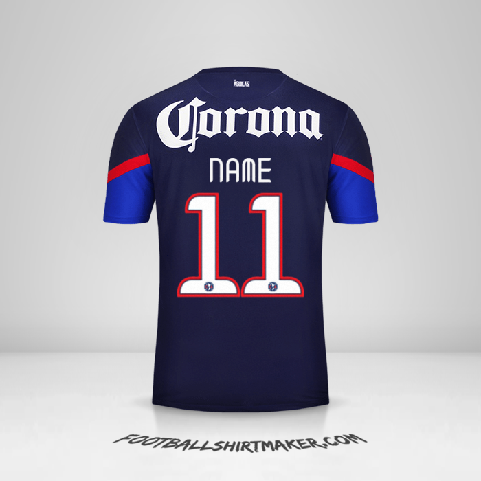 Shirt Club America 2012/13 Away -  name - 11