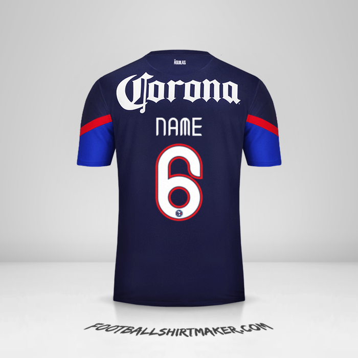 Jersey Club America 2012/13 Away -  name - 6