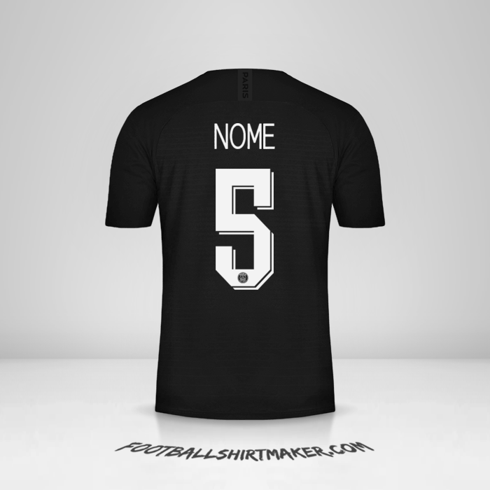 Maglia Paris Saint Germain Cup 2019/20 Quarta -  nome - 5