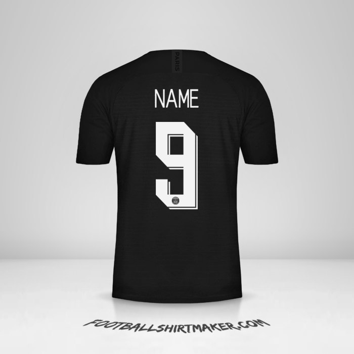 Shirt Paris Saint Germain Cup 2019/20 Fourth -  name - 9