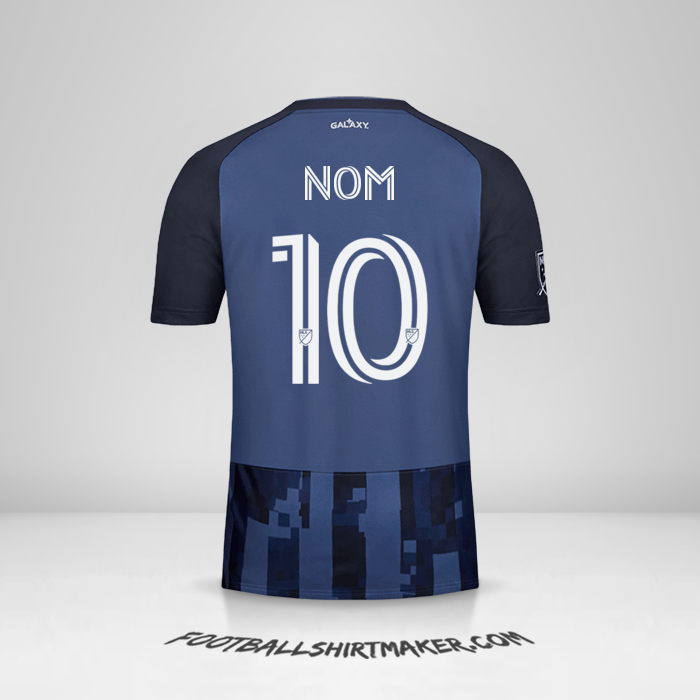 Maillot LA Galaxy 2020 Extérieur -  nom - 10