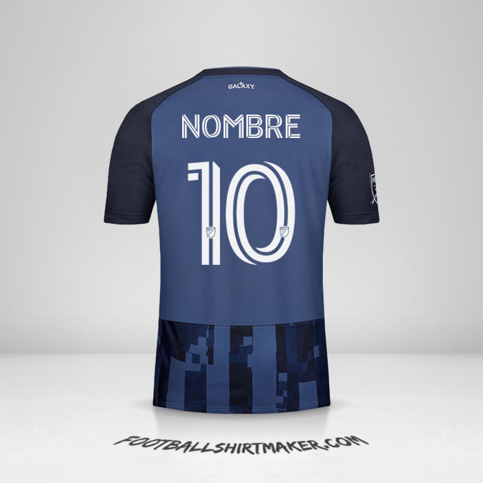 Jersey LA Galaxy 2020 Visita -  nombre - 10