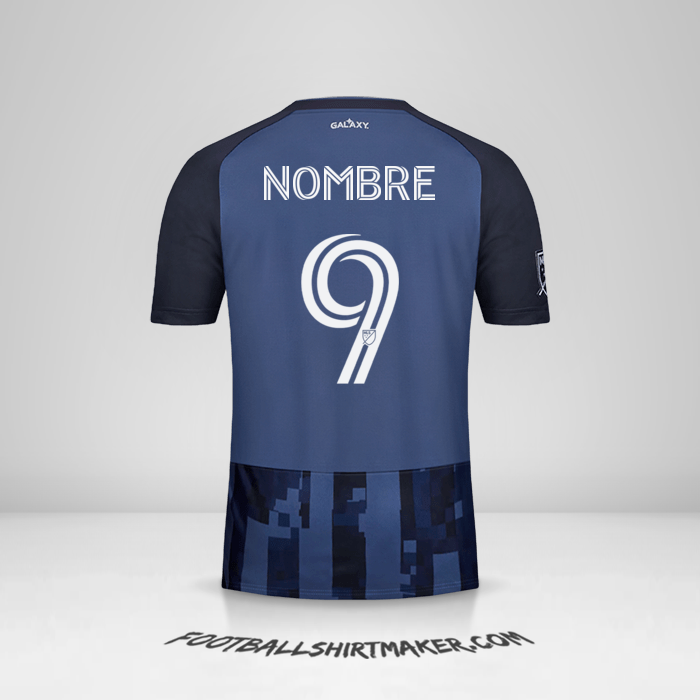 Jersey LA Galaxy 2020 Visita -  nombre - 9