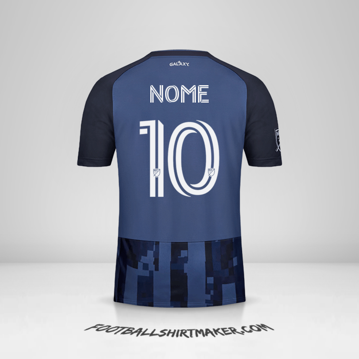 Camisa LA Galaxy 2020 Alternativa -  nome - 10