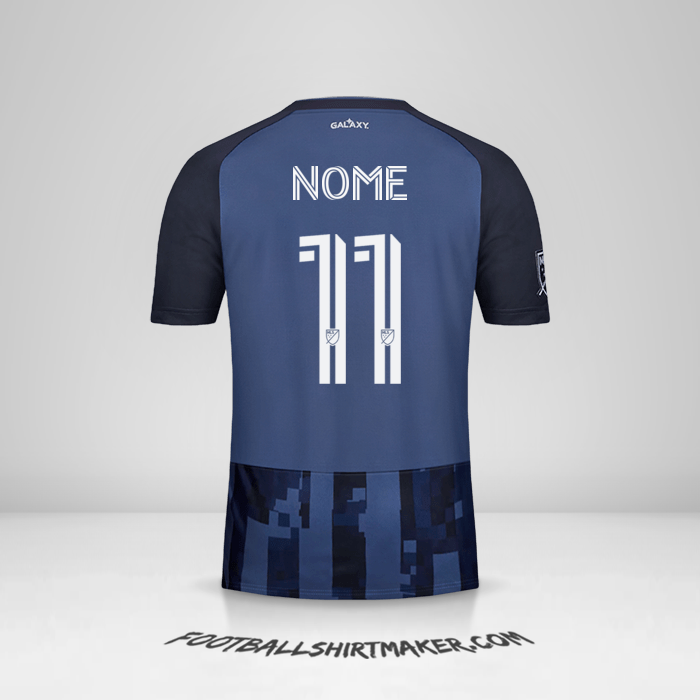 Camisola LA Galaxy 2020 Alternativa -  nome - 11