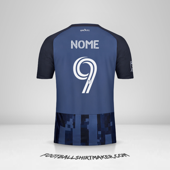 Camisa LA Galaxy 2020 Alternativa -  nome - 9