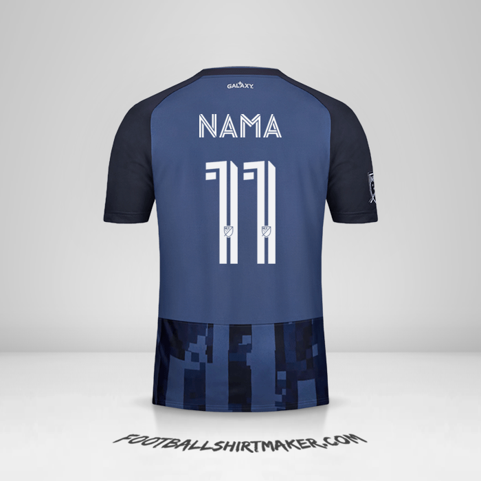 Jersey LA Galaxy 2020 Alternatif -  nama - 11