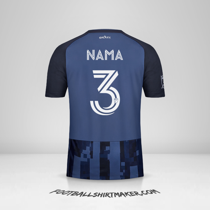 Jersey LA Galaxy 2020 Alternatif -  nama - 3