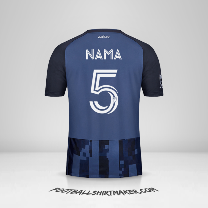 Jersey LA Galaxy 2020 Alternatif -  nama - 5