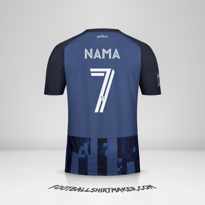 Jersey LA Galaxy 2020 Alternatif -  nama - 7