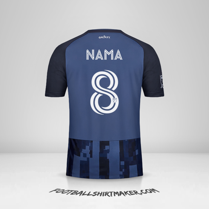 Jersey LA Galaxy 2020 Alternatif -  nama - 8