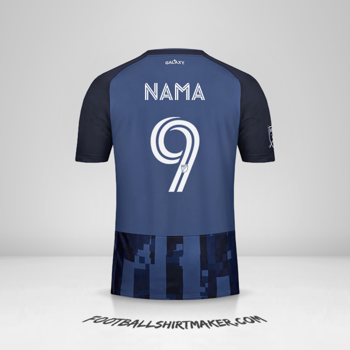 Jersey LA Galaxy 2020 Alternatif -  nama - 9