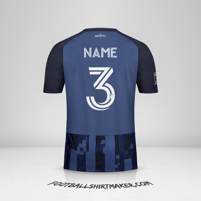 Shirt LA Galaxy 2020 Away -  name - 3