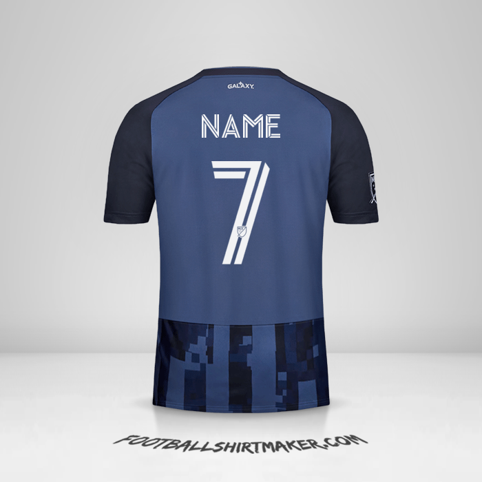 Shirt LA Galaxy 2020 Away -  name - 7