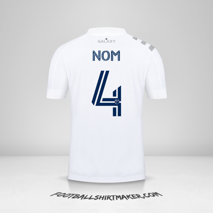 Maillot LA Galaxy 2020/2021 -  nom - 4