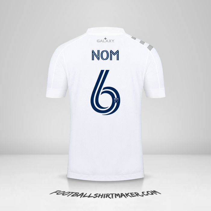 Maillot LA Galaxy 2020/2021 -  nom - 6