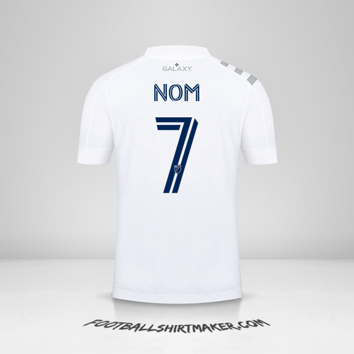 Maillot LA Galaxy 2020/2021 -  nom - 7