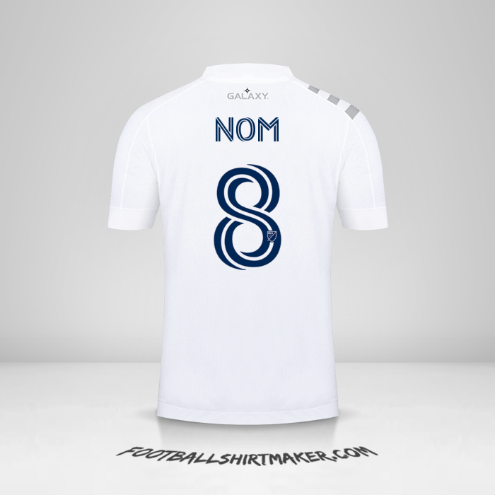 Maillot LA Galaxy 2020/2021 -  nom - 8