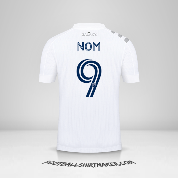 Maillot LA Galaxy 2020/2021 -  nom - 9