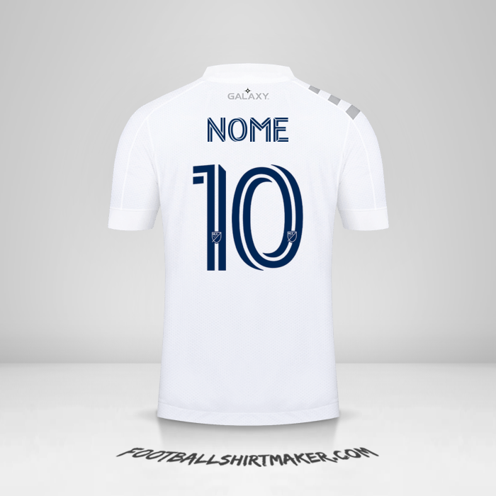Camisa LA Galaxy 2020/2021 -  nome - 10