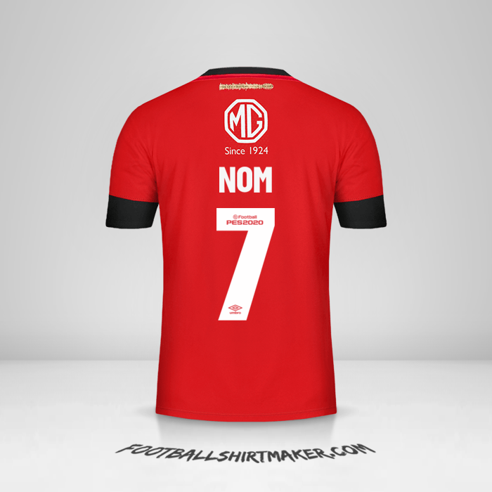 Maillot Colo Colo 2019/20 Troisième -  nom - 7