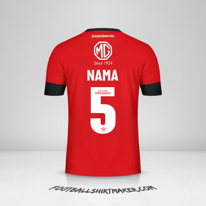 Jersey Colo Colo 2019/20 Ketiga -  nama - 5