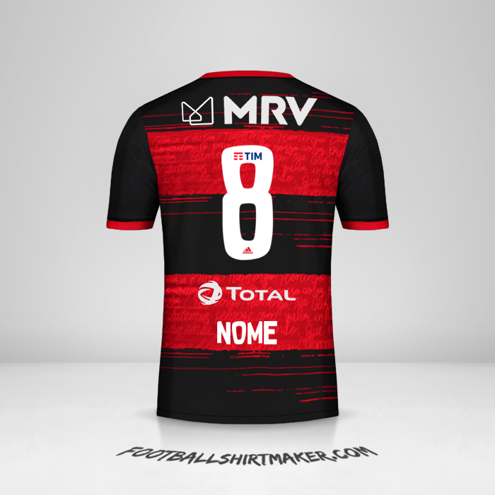 Camisola Flamengo 2020 -  nome - 8