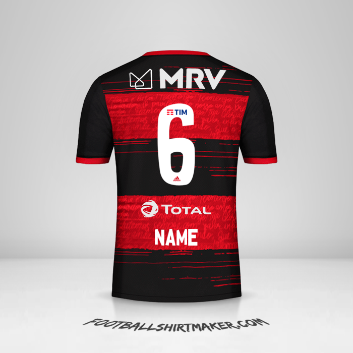 Shirt Flamengo 2020 -  name - 6