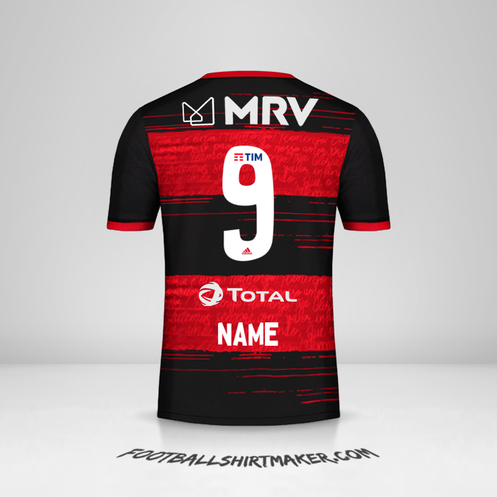 Jersey Flamengo 2020 -  name - 9