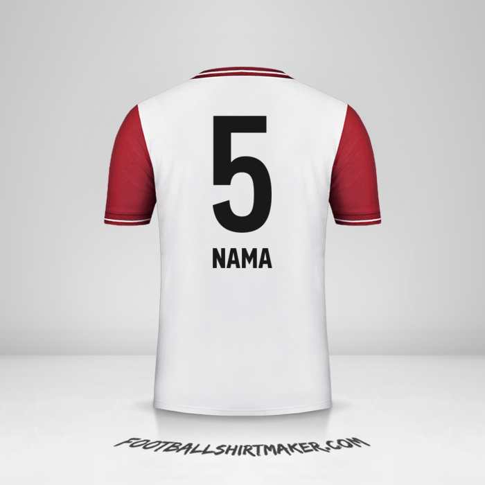 Jersey FC Bayern Munchen 120 Years -  nama - 5