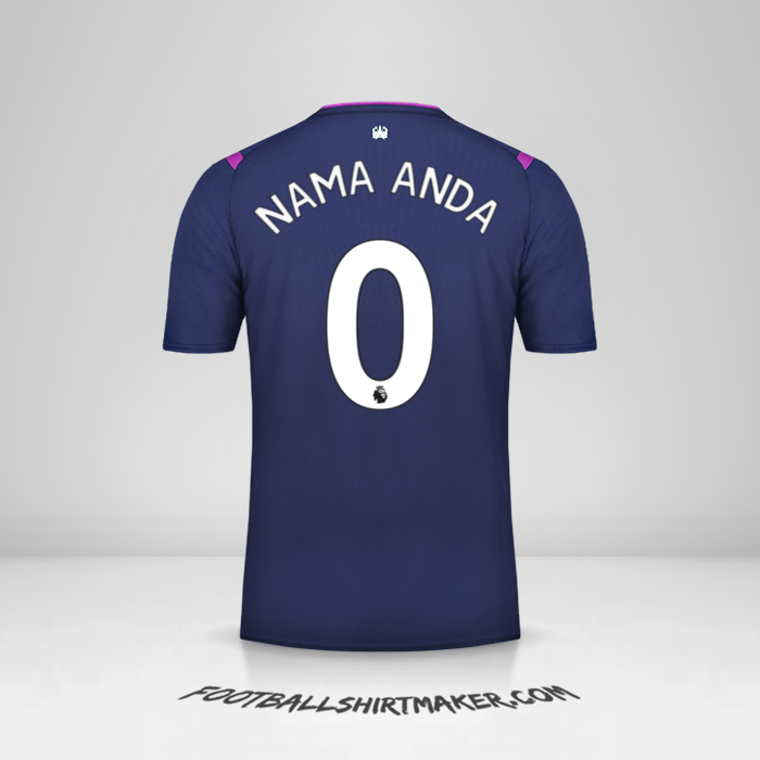 Jersey West Ham United FC 2019/20 III -  nama anda - 0
