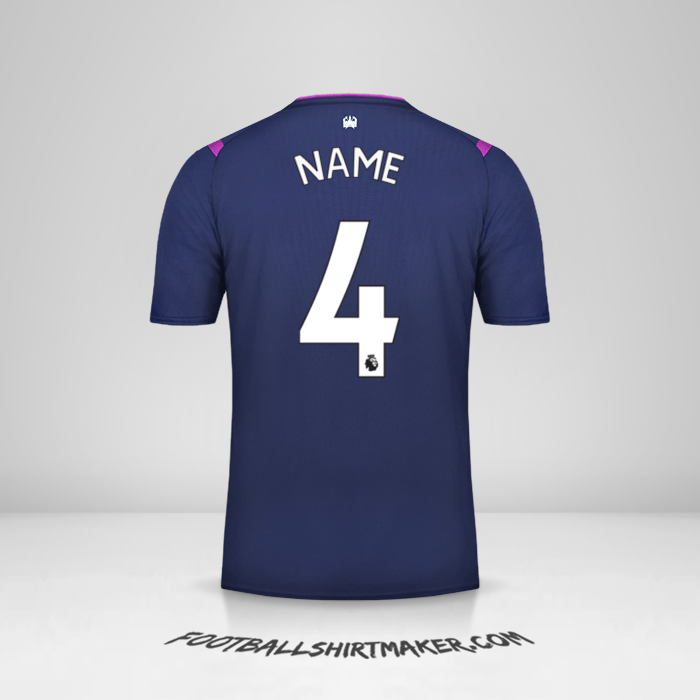 Shirt West Ham United FC 2019/20 Third -  name - 4