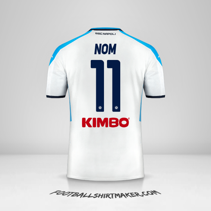 Maillot SSC Napoli 2019/20 Troisième -  nom - 11