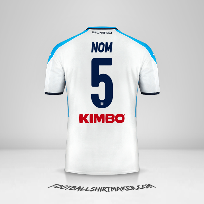 Maillot SSC Napoli 2019/20 Troisième -  nom - 5