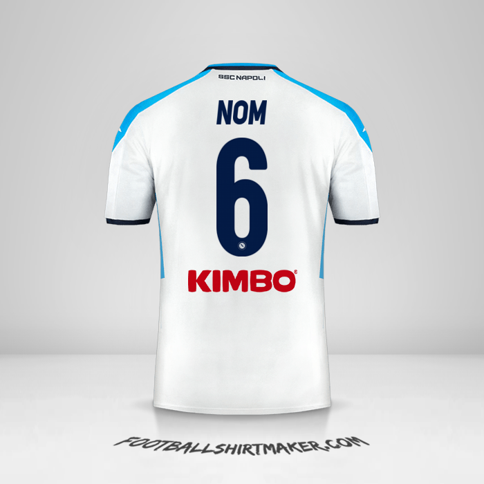 Maillot SSC Napoli 2019/20 Troisième -  nom - 6
