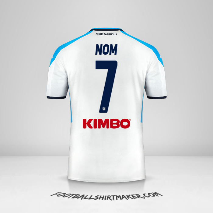 Maillot SSC Napoli 2019/20 Troisième -  nom - 7