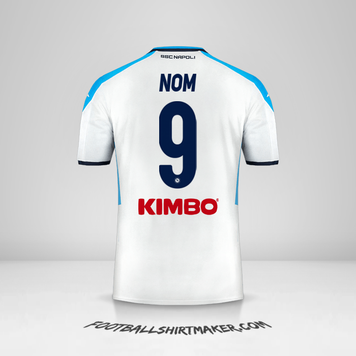 Maillot SSC Napoli 2019/20 Troisième -  nom - 9