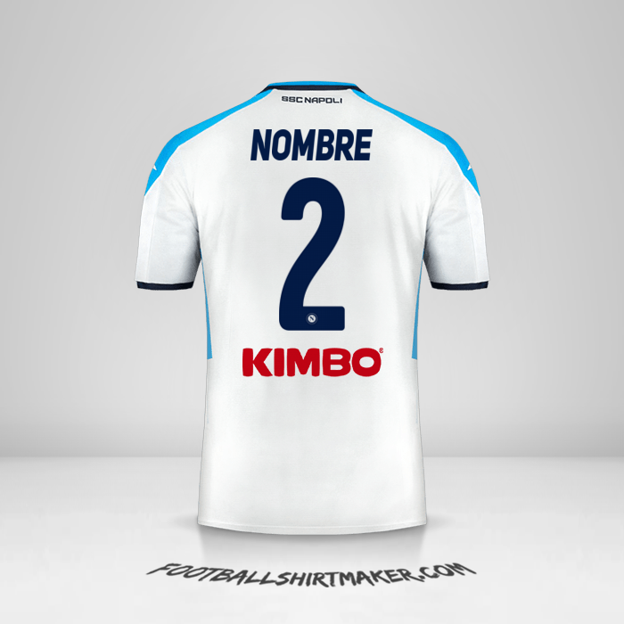 Camiseta SSC Napoli 2019/20 Tercera -  nombre - 2