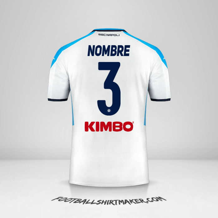 Jersey SSC Napoli 2019/20 Tercera -  nombre - 3