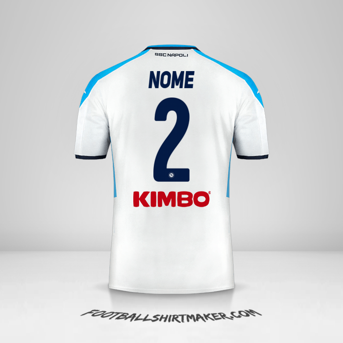Maglia SSC Napoli 2019/20 Terza -  nome - 2
