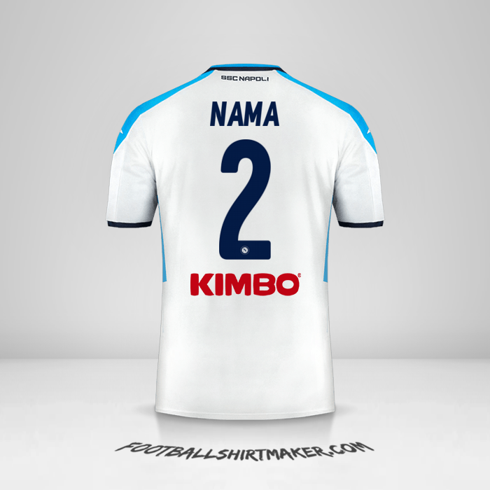 Jersey SSC Napoli 2019/20 Ketiga -  nama - 2