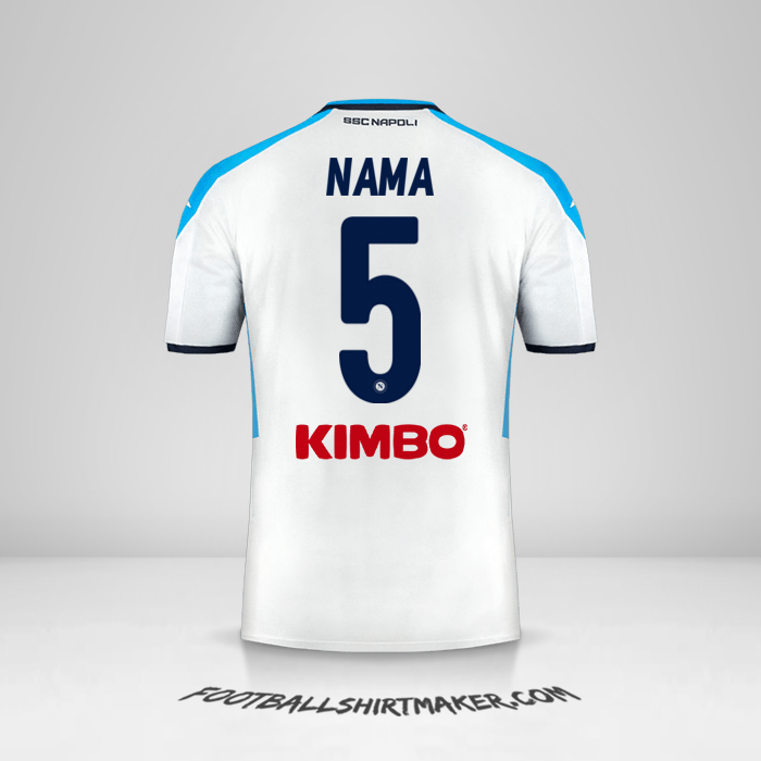 Jersey SSC Napoli 2019/20 Ketiga -  nama - 5