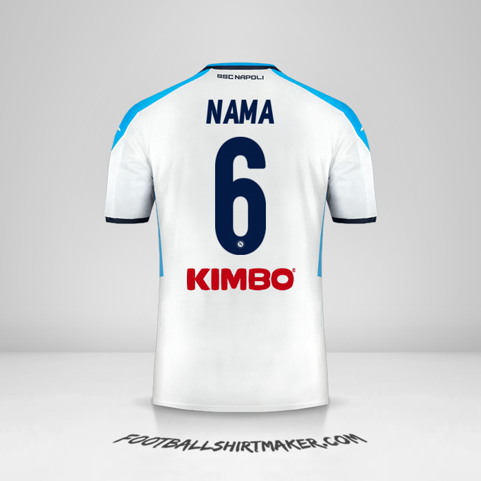 Jersey SSC Napoli 2019/20 Ketiga -  nama - 6